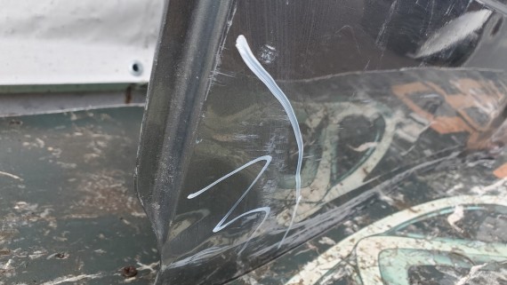 Дверь задняя левая Jeep Grand Cherokee WK1 2004-2010