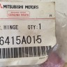 Накладка бампера Mitsubishi Outlander 2 2005-2009