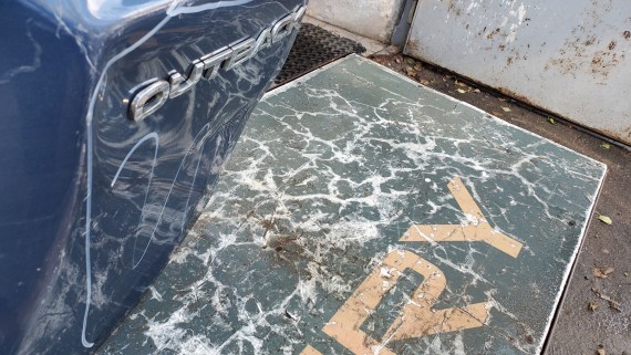 Дверь багажника Subaru Legacy Outback BP B13 2003-2009