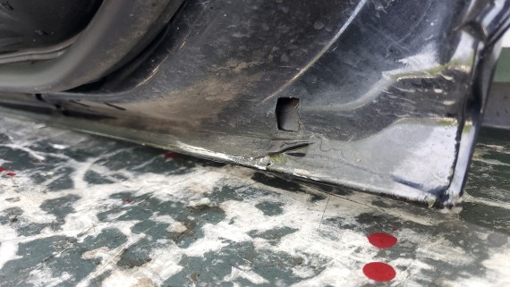 Дверь задняя левая Kia Rio 3 2011-2017