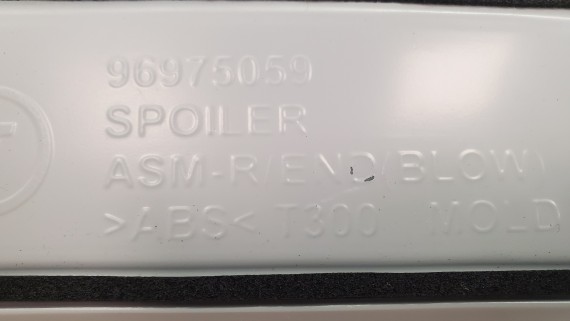 Спойлер двери багажника Chevrolet Aveo T300 2011-2020