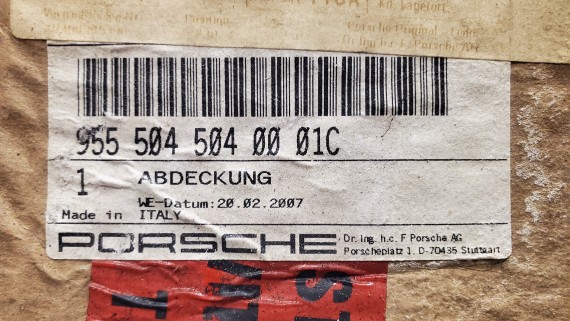 Накладка декоративная Porsche Cayenne 955 2002–2010