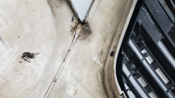 Бампер передний Volkswagen Tiguan 1 2007–2011