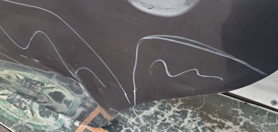 Дверь задняя левая Toyota Camry V50 V55 2011-2018