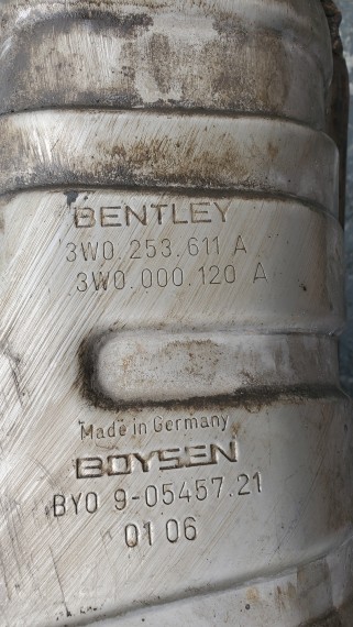 Глушитель правый Bentley Continental GT 2002-2009