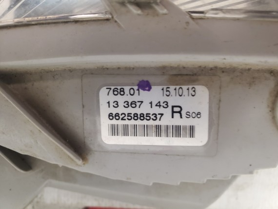 Повторитель поворота правый Opel Astra J 2009-2012