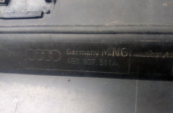 Бампер задний Audi A8 D3 4E 2004-2010