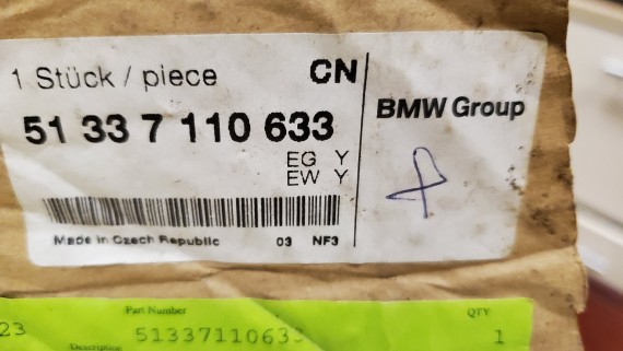 Стекло двери переднее правое BMW 5 E60 2003-2010