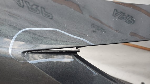 Бампер передний Changan UNi-V 2022-2024