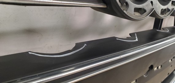 Решетка радиатора Audi A6 C7 2011-2014