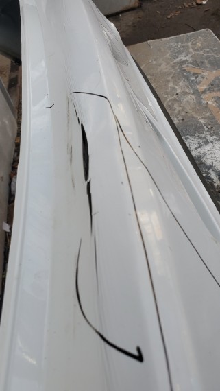 Бампер задний Mitsubishi ASX 2010-2016