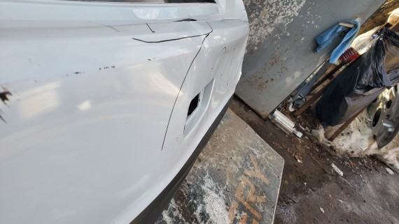 Бампер задний Mitsubishi ASX 2010-2016