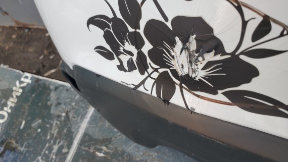 Бампер задний Mitsubishi ASX 2010-2016