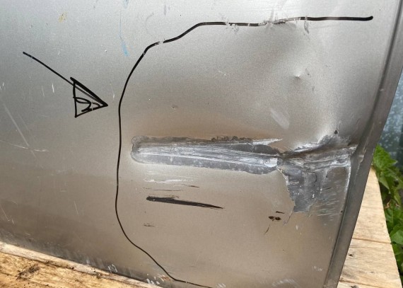 Дверь задняя правая Opel Vectra C 2002-2008 седан