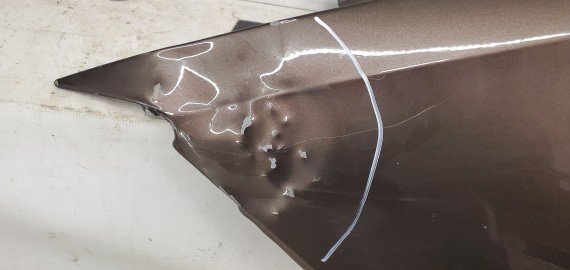 Крыло переднее левое Skoda Rapid 1 2012–2020