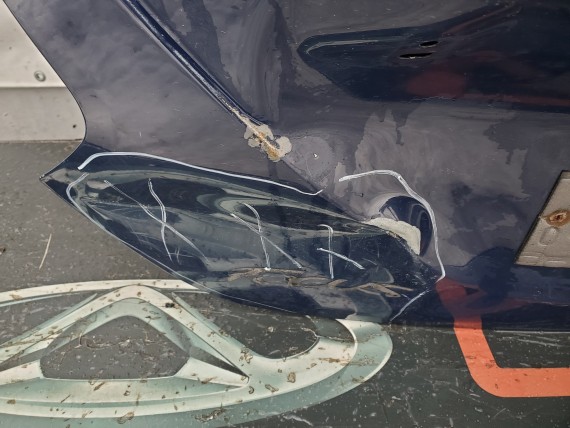 Дверь багажника Ford Focus 3 2010-2019
