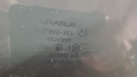 Стекло двери заднее правое Subaru Forester 4 S13 2012-2018