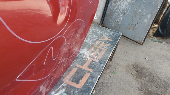 Дверь задняя левая Kia Rio 3 2011-2015