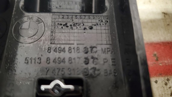 Решетка радиатора BMW 7 G11/G12 2019-2022 M-PACK