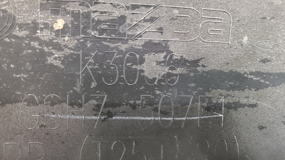 Накладка решетки радиатора Mazda 6 GJ 2018-2024