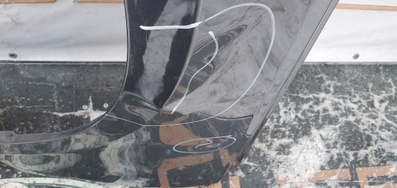 Крыло переднее левое AUDI A6 C8 2018–н.в.