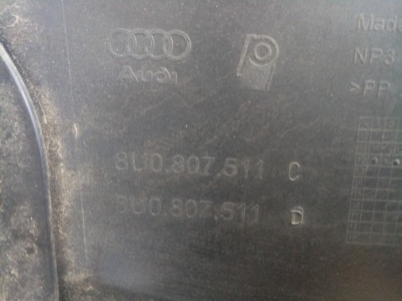 Бампер задний Audi Q3 1 2011-2014