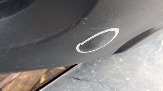 Бампер задний Nissan Qashqai J10 2006-2014