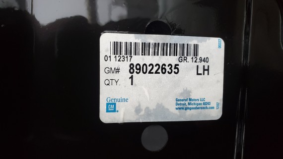 Боковина кузова левая Cadillac STS 2005-2011