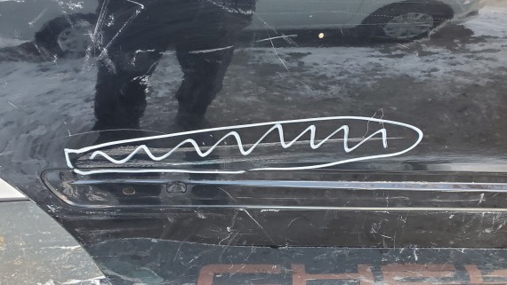 Дверь задняя правая Volvo S60 1 2000-2009