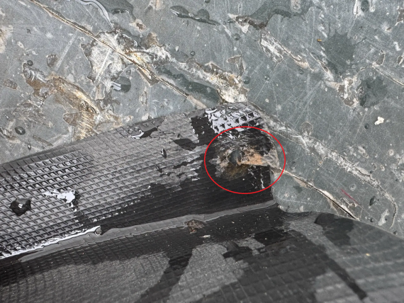 Подкрылок передний левый Volkswagen Tiguan 1 2011-2017