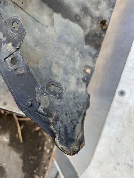 Юбка переднего бампера Infiniti FX QX S51 2008-2013