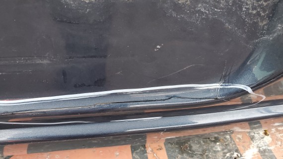 Бампер задний Peugeot 408 2012-2017