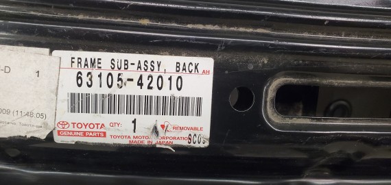 Усилитель крыши задний Toyota RAV4 ACA20 2000–2005