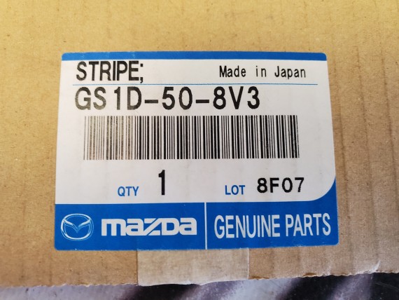 Наклейка двери передняя правая Mazda 6 GH 2007–2013