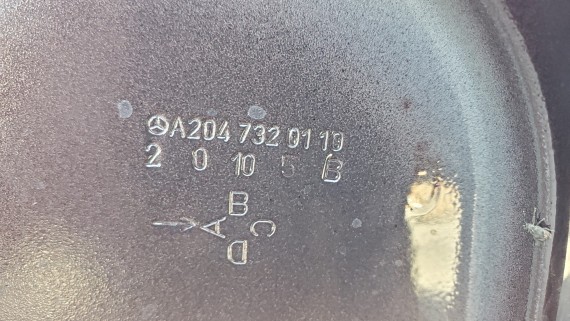 Дверь задняя левая Mercedes-Benz C-Class W204 2007-2015