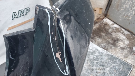 Бампер задний Subaru XV GP 2011-2017