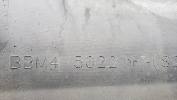 Бампер задний Mazda 3 BL Sedan 2009-2013