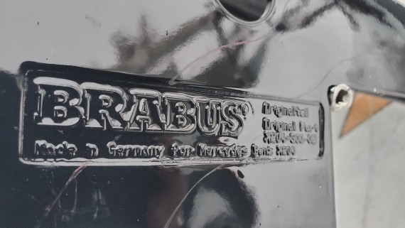 Накладка порога правая Mercedes-Benz Glk-Class X204 BRABUS 2008-2015