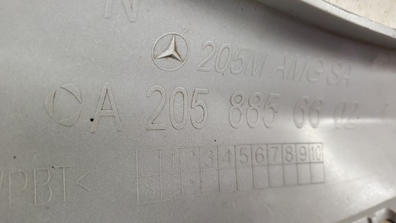 Накладка переднего бампера правая Mercedes-Benz W205 C-Class AMG 2018-2023