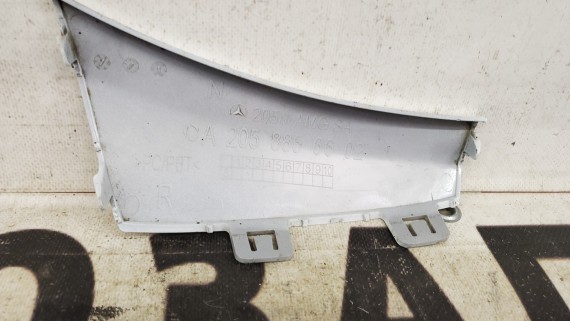 Накладка переднего бампера правая Mercedes-Benz W205 C-Class AMG 2018-2023