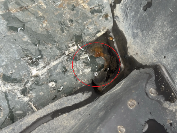 Подкрылок передний правый Chevrolet Lacetti 2004-2013