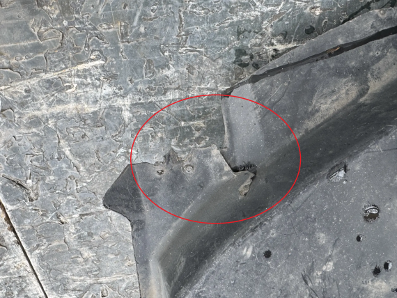 Подкрылок передний правый Chevrolet Lacetti 2004-2013