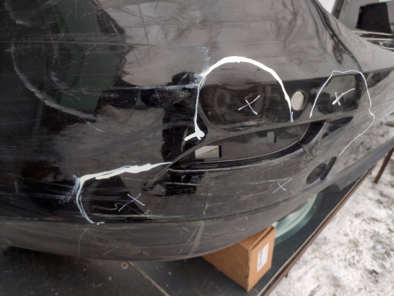 Бампер задний Renault Fluence 2010-2017