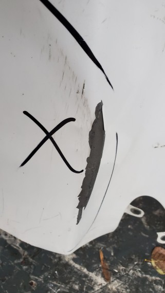 Крыло переднее левое Volvo V40 2 2012-2019, Volvo V40 Cross Country 2012-2019
