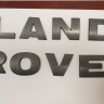 Эмблема на капот буквы Land Rover Discovery 3 2009-2016