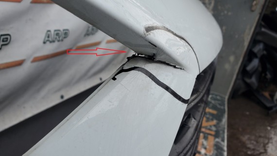 Бампер передний Hyundai Solaris 2 2017-2020