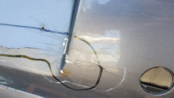 Бампер задний Citroen C4 2005-2011 5 дверей