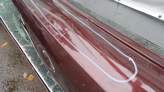 Бампер задний Volkswagen Touareg 3 2018-2023