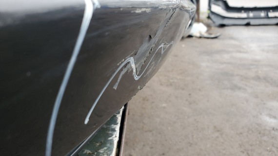 Бампер задний Infiniti QX56/QX80 Z62 2017-2022