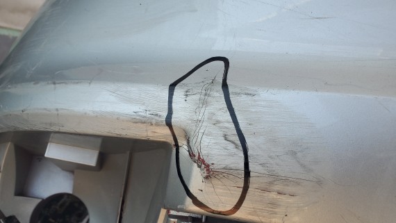 Бампер задний Ford Focus 2 HB 2005-2008